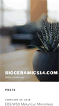 Mobile Screenshot of bioceramics14.com